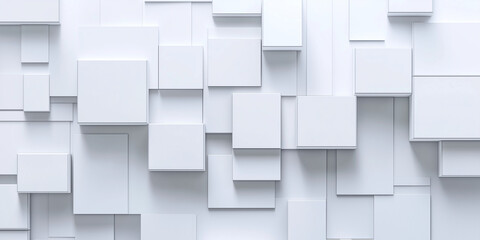 3d image, design of an abstract and modern white background. template for presentation, power point, poster, web, backrog. tehcnological and geometrical background. laptop. architectural.