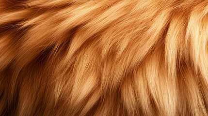 Close Up Texture of Light Brown Fur
