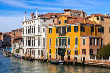 Palazzo on the Grand Canal in Venice, Italy