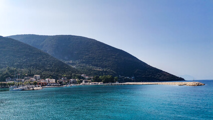 view of the bay Kefalonia, greece