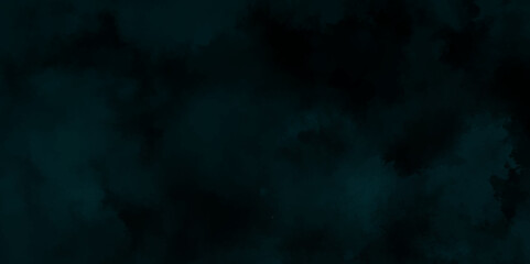 abstract cloud and vapor texture background. Black and blue smoke aquarelle smudge illustration smooth grungy smokey light pastel colors ink glow. Teal color powder explosion	
