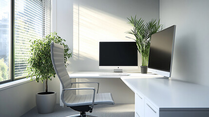 Private Office with a Minimalist Design