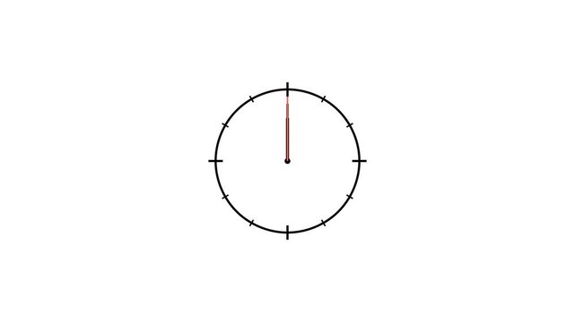 A timepiece's hands spin rapidly in reverse, defying conventional motion as they whirl counterclockwise at dizzying speed, creating a hypnotic display of time running backwards through its circular da