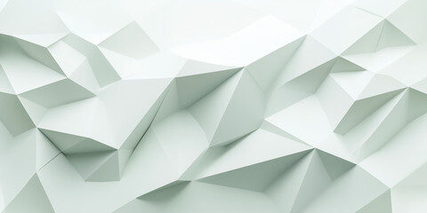 Obraz premium 3d image, design of an abstract and modern white, blue, green background. template for presentation, power point, poster, web, backrog. tehcnological and geometrical background. laptop. architectural.