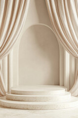 Subtle and Soft Classic Pearl with Fine Plastering for a Gentle Aesthetic