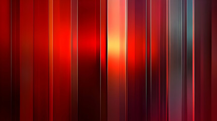 Abstract Background with Red and Orange Vertical Stripes