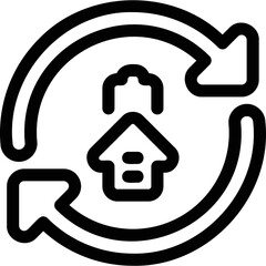 Simple vector icon battery charge