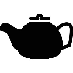 Simple vector icon teapot
