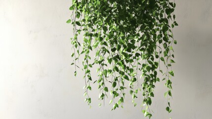 Obraz premium Realistic 3D Rendering of Hanging Greenery