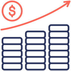 Obraz premium Inflation Icon