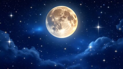 Obraz premium Sparkling Starry Night Overlays for Celestial, Dreamy Design Projects