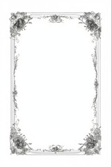 Vintage Design - Briefvorlage - Hintergrundgrafik -Rahmen