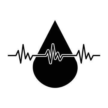 recommend clip art: Pulse icon vector. Heartbeat illustration sign. Heart rhythm symbol. Cardiology logo.