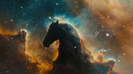 Fototapeta premium Cosmic Horsehead Nebula