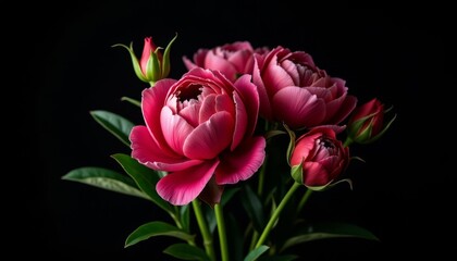 Obraz premium Blooming beauty in the spotlight