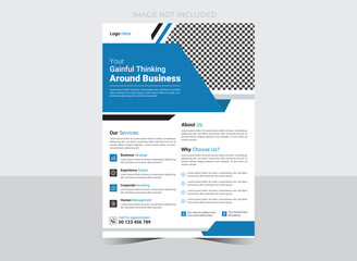 I will do flyer design company profile design trifold brochure poster or  flyer brochure