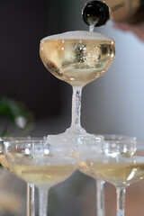 glass of champagne