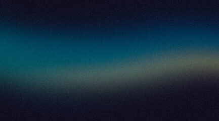 Dark color spot grainy backdrop design. Abstract blue gray black color spots on dark noisy glowing gradient. Color wave shaped. cover, header, banner, poster