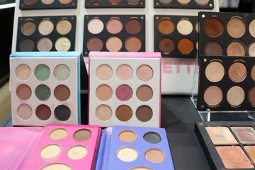 A selection of Vibrant Makeup Palettes beautifully displayed for enthusiastic beauty lovers
