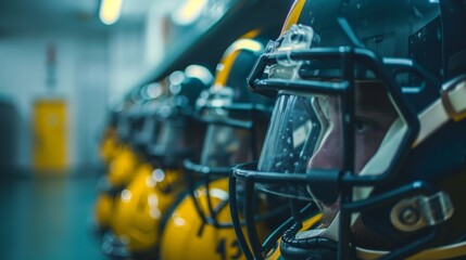 The locker room is filled with the chatter of teammates bantering and bonding.