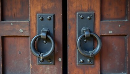  Classic charm of a vintage door