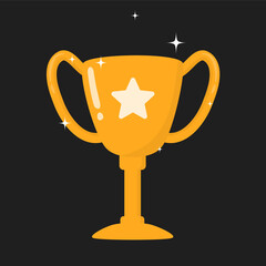 Champion Trophy Illustration