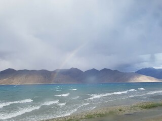 Scenery of Ladakh region in North India