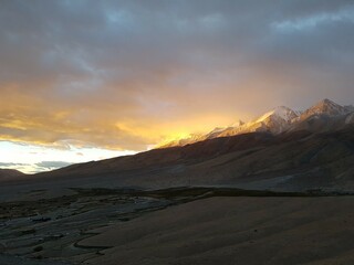 Scenery of Ladakh region in North India
