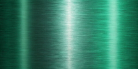  An elegant green brushed metal texture featuring a smooth gradient, creating a modern and sophisticated look. Ideal for backgrounds, presentations, and web designs.