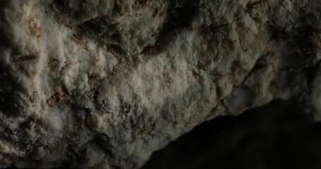 Close-Up of Rough Light-Colored Rock Texture