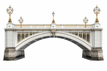 Obraz premium Bridge in London architecture arched gate.