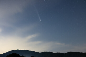 10月20日の紫金山・アトラス彗星