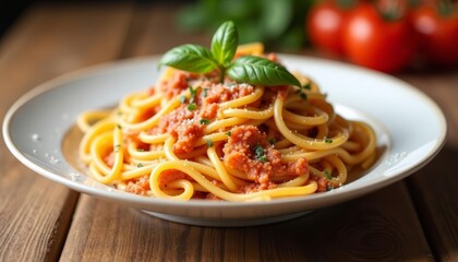  Delicious pasta dish ready to be savored