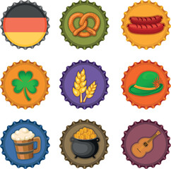 Beer Fest Icon Set