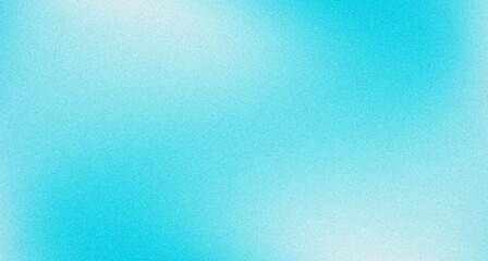 Vibrant Blue and white vector gradient background with noise texture for design or text