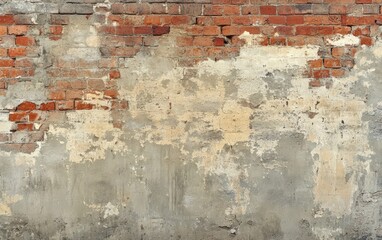 Brick Wall Texture: Red brick wall with aged mortar, providing an industrial and vintage backdrop. 