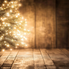 christmas tree on floor