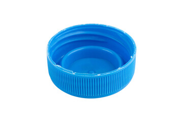 plastic bottle cap, plastic recycling or reuse isolated from background	