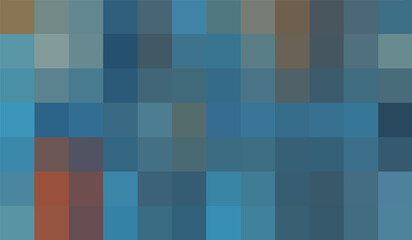 Obraz premium Abstract Vector Texture with Intersecting Blue and Other Colors Squares. The substrate for branding, calendar, postcard, screensaver, poster, cover. EPS 10. Vector illustration