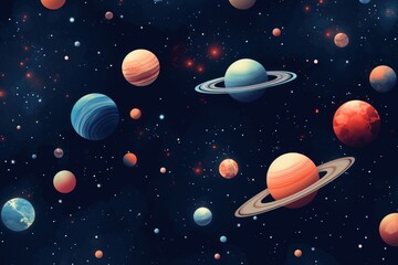 Stars and galaxies planet space astronomy.