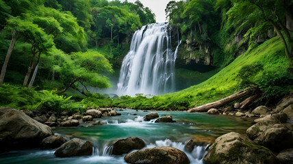waterfall in the forest