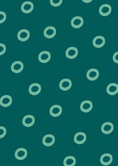 Background green color with lines and point. Vector illustration.