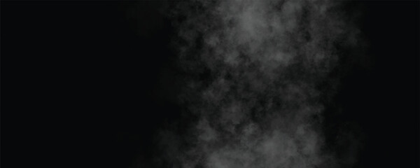 A Mysterious Fog Rising from the Deep Shadows, Slowly Unveiling Secrets in the Unknown Depths of the Night, While the Silence Dominates the Scene
