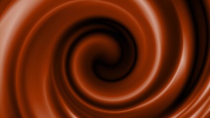 Swirling Chocolate Vortex Texture