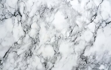 Marble Texture: Smooth white marble with subtle gray veining, creating a luxurious and timeless look.
