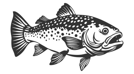 Fish Vector art and illustration, Fish icon, and Fish Design