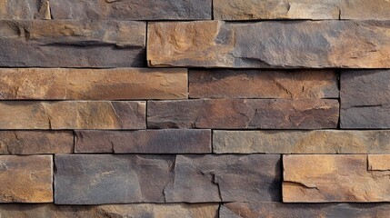 Textured Weathered Brown Brick Wall Background