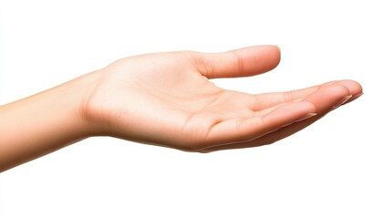 Woman's Hand in Giving Pose