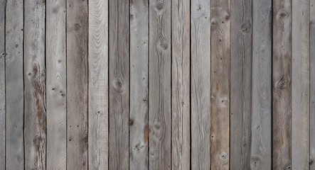 Obraz premium Rustic grey wooden plank wall background weathered wooden planks with rough textures and worn grain