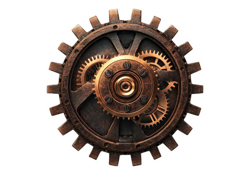 Photo of gear .Transparent background. Isolated PNG. - Powered by Adobe